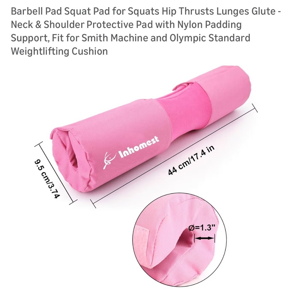 Pink Inhomest Barbell Pad - Picture 7 of 10